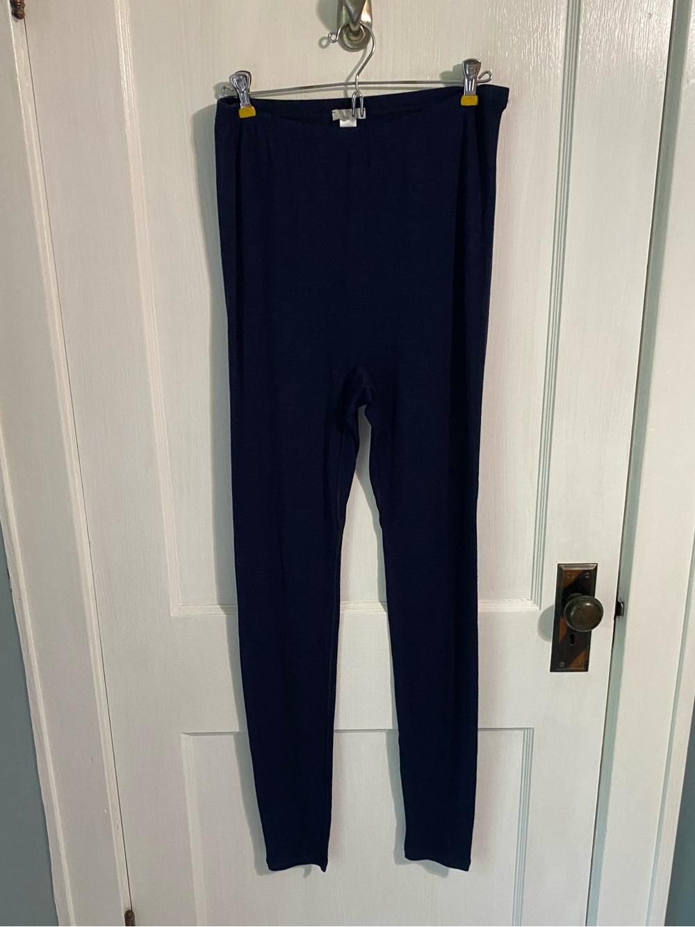 Hanro navy leggings - Picture 2 of 3